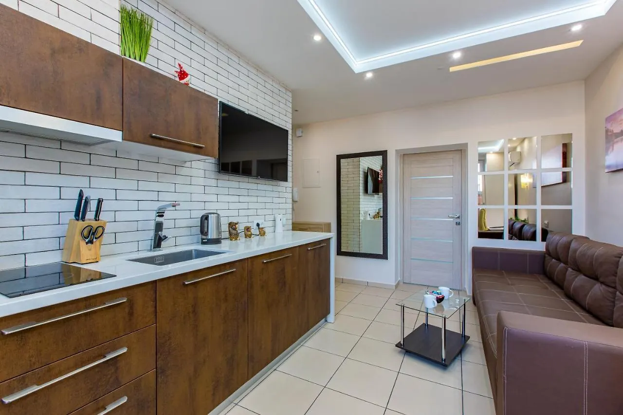 Big Jacuzzi , Sauna , Khreshchatyk Apartments Kyjev 0*,  Ukrajina
